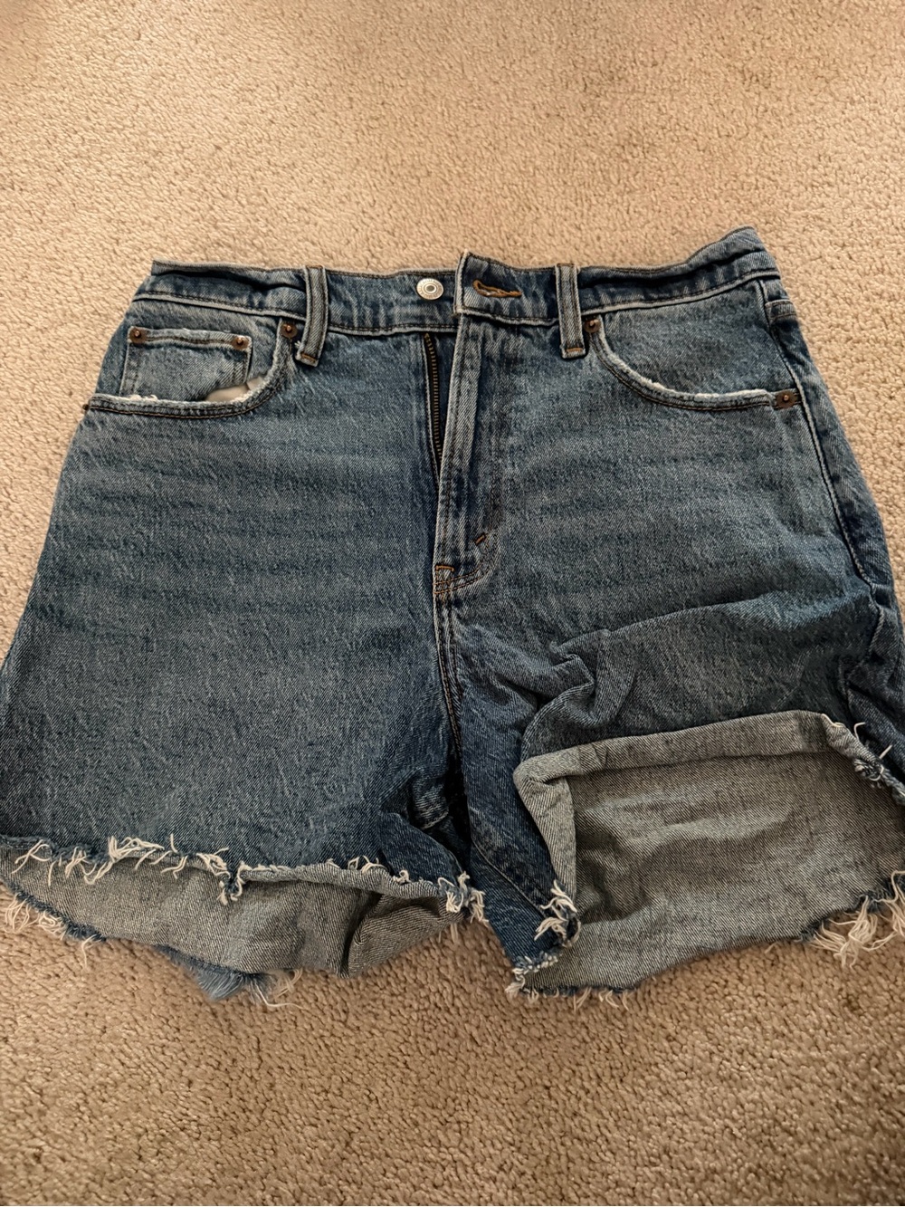 Abercrombie dad shorts size 28
